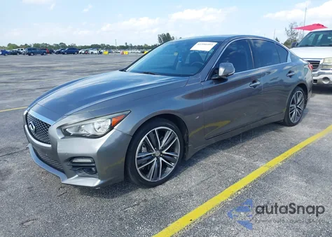 2015 Infiniti Q50 Sport from USA, damaged, VIN JN1BV7AR3FM390743